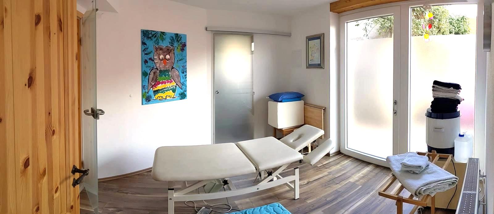 Behandlungsraum für Physiotherapie